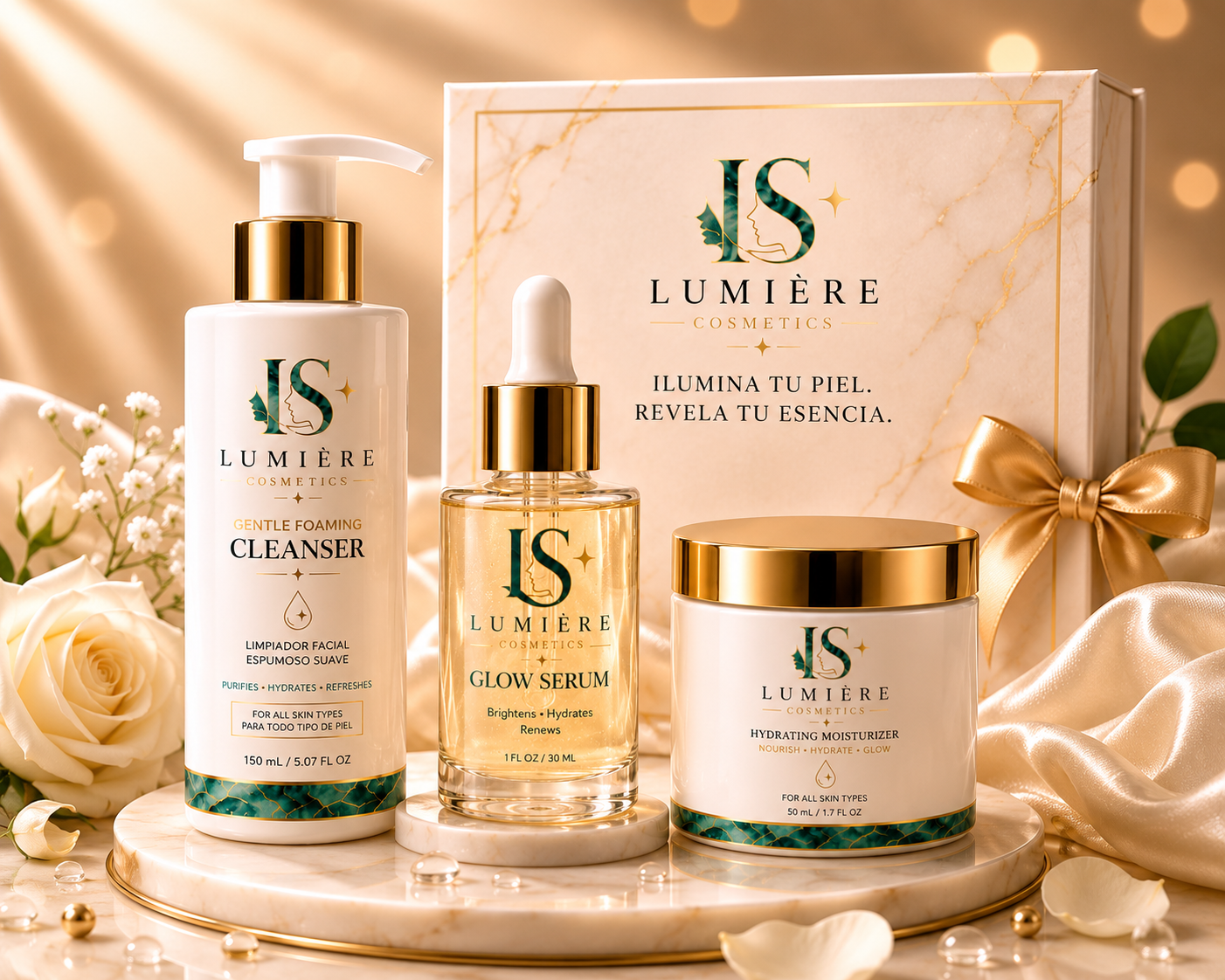 Lumière Cosmetics – Rutina Completa Radiance Kit