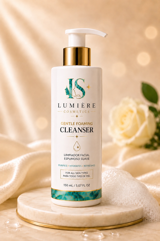 Gentle Foaming Cleanser- Lumiere Cosmetics